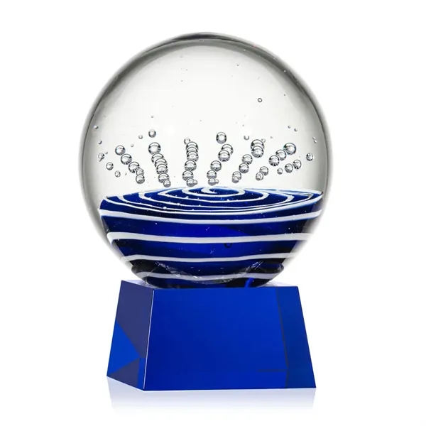 Tranquility Award on Robson Base - Blue... from ASI 84592 St Regis Group / St Regis