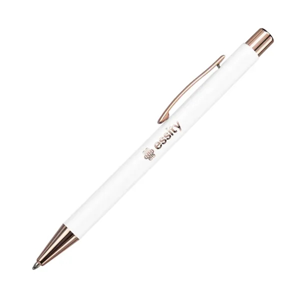 The Lisse Metal Pen features a sleek satin finish barrel that... from ASI 84592 St Regis Group