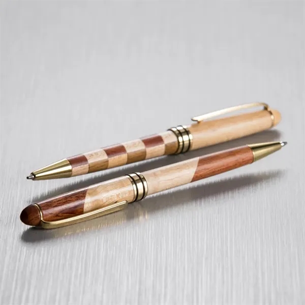 Wood Checkerboard Ballpoint Pen... from ASI 31517 Admart Products / Admart Line