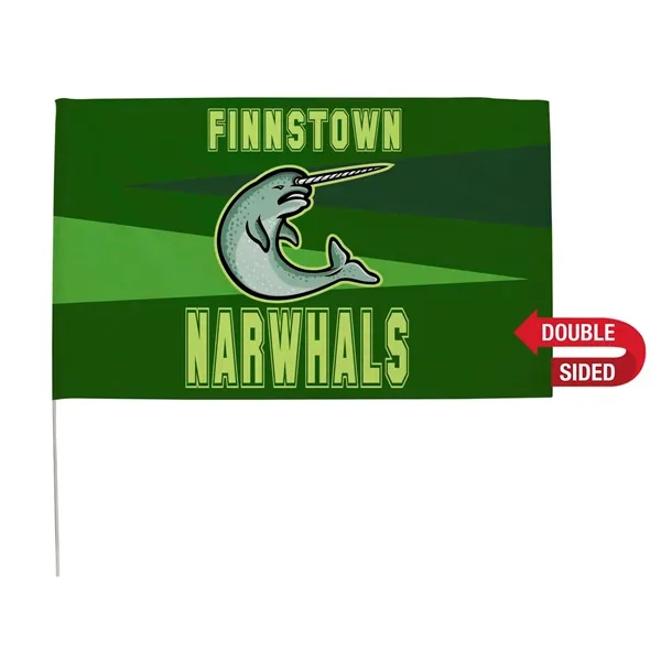 Spirit flag kit with a 5' x 8' nylon flag, pole... from ASI 87188 Showdown Displays