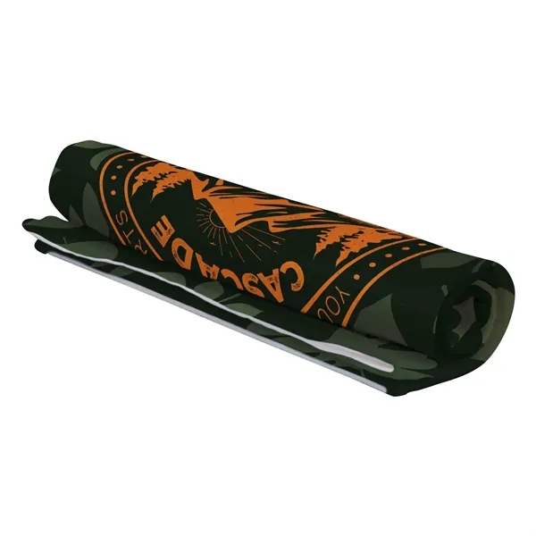 50" x 60" fleece blanket with hemmed edge and dye sublimated... from ASI 87188 Showdown Displays