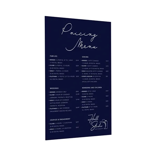 16" x 20" acrylic print with shadow mount and full-color digital... from ASI 87188 Showdown Displays