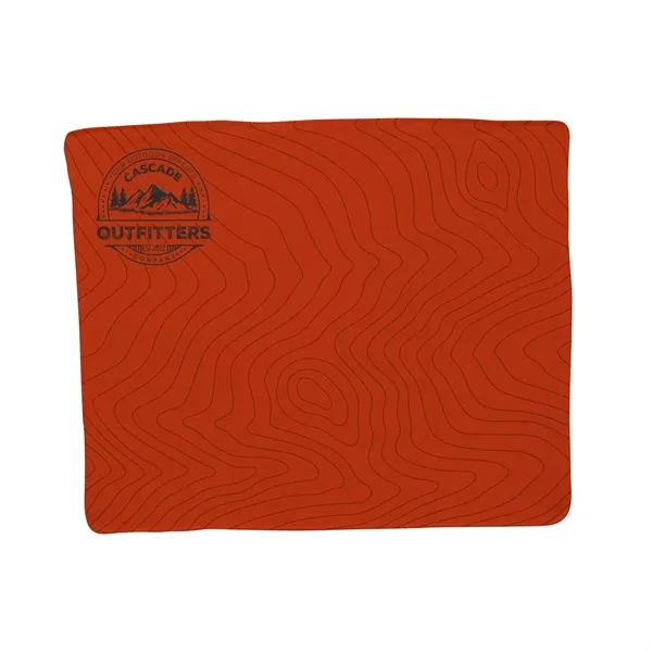 60" x 80" fleece blanket with Sherpa backing and dye sublimated... from ASI 87188 Showdown Displays