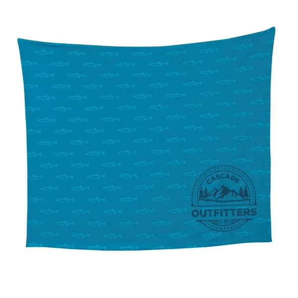 50" x 60" velvet blanket with hemmed edge and dye sublimated... from ASI 87188 Showdown Displays