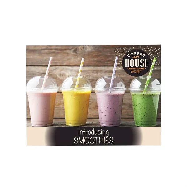 30" x 40" wall decal made of opaque matte white vinyl... from ASI 87188 Showdown Displays