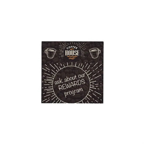 24" x 24" wall decal made of opaque matte white vinyl... from ASI 87188 Showdown Displays