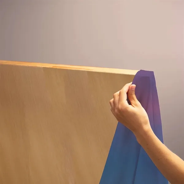 31" x 80" fabric door wrap cover with full color print.... from ASI 87188 Showdown Displays