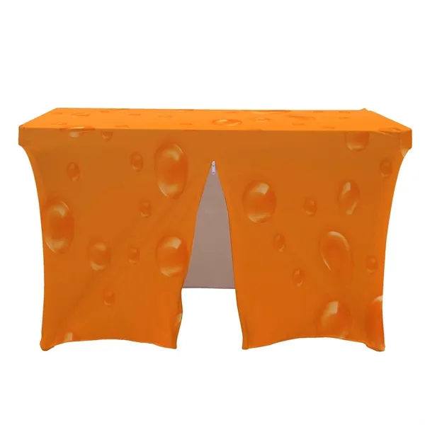 4' table throw made of two-way stretch fabric with form-fitting look... from ASI 87188 Showdown Displays