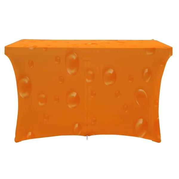 4' table throw made of two-way stretch fabric with form-fitting look... from ASI 87188 Showdown Displays