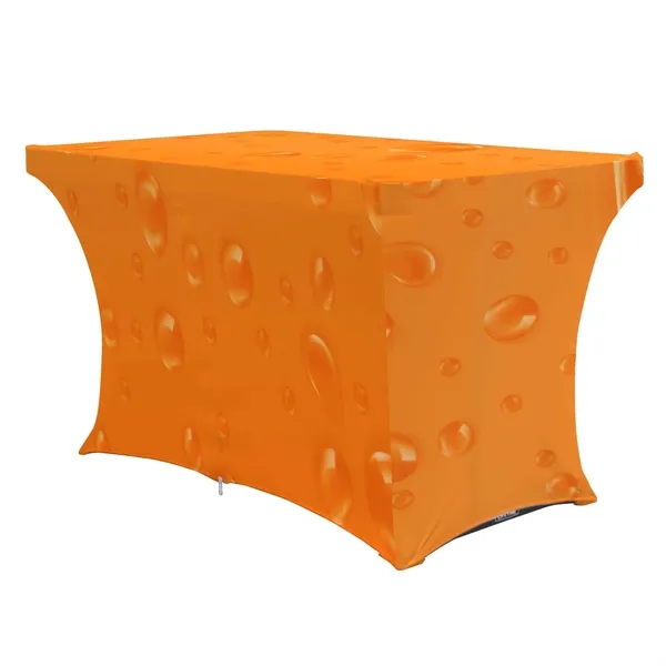 4' table throw made of two-way stretch fabric with form-fitting look... from ASI 87188 Showdown Displays