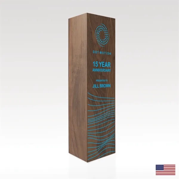 Shine bright with attractive, energetic and engaging accents! Style your award... from ASI 93986 Visions/Awardcraft