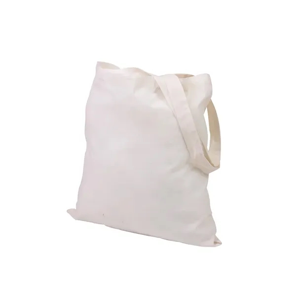 All-natural cotton canvas tote bag with matching drop handles that measures... from ASI 34063 alphabroder