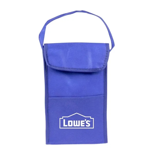 80gsm non-woven fabric lunch bag with 2mm foil-laminated PE foam insulation.... from ASI 44900 NC Custom (CI/Lanco) / Lanco
