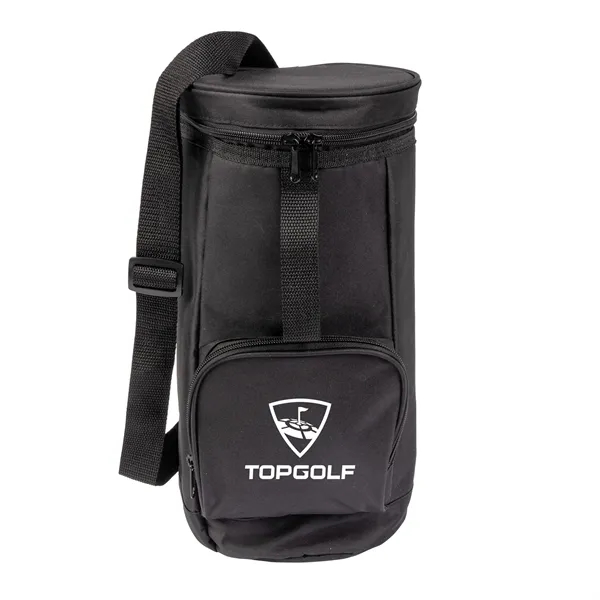 300D/PVC polyester golf bag 9 can cooler with a snow canvas... from ASI 44900 NC Custom (CI/Lanco) / Lanco