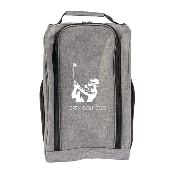 300D/PVC polyester golf shoe bag with snow canvas finish, webbing handle... from ASI 44900 NC Custom (CI/Lanco) / Lanco