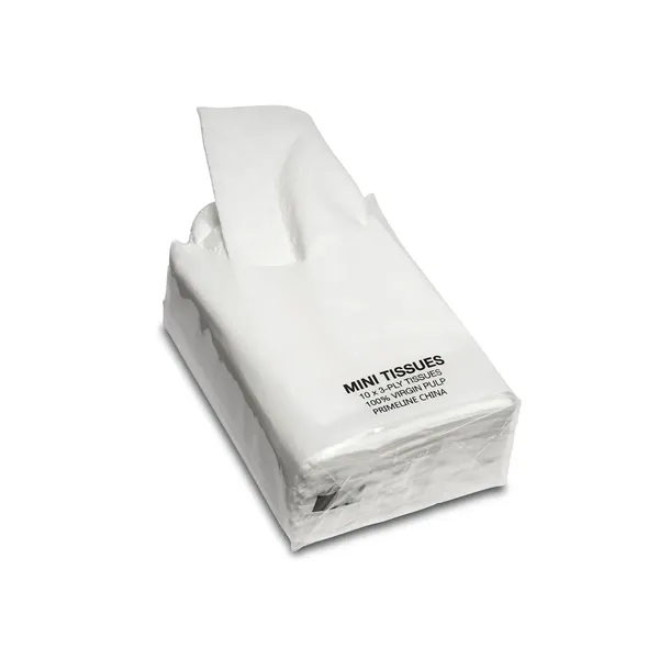 Re-sealable, non-refillable, miniature tissue pack with ten 3-ply tissues.... from ASI 34063 alphabroder
