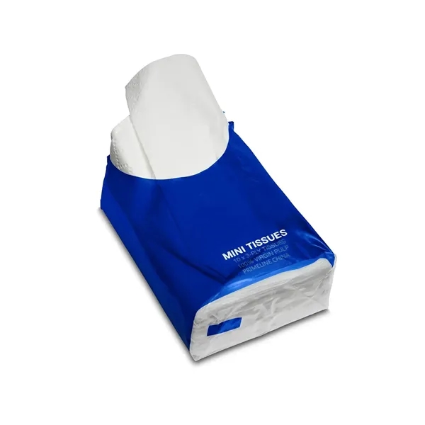 Re-sealable, non-refillable, miniature tissue pack with ten 3-ply tissues.... from ASI 34063 alphabroder