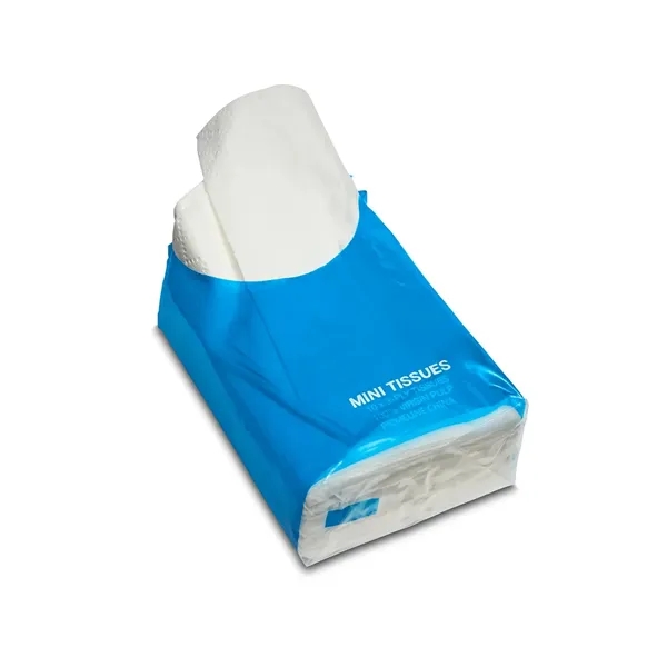 Re-sealable, non-refillable, miniature tissue pack with ten 3-ply tissues.... from ASI 34063 alphabroder
