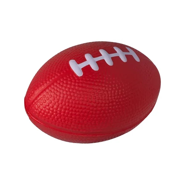 Football shaped stress reliever made of polyurethane foam; customization included.... from ASI 34063 alphabroder