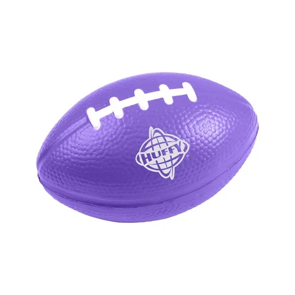 Football shaped stress reliever made of polyurethane foam; customization included.... from ASI 34063 alphabroder
