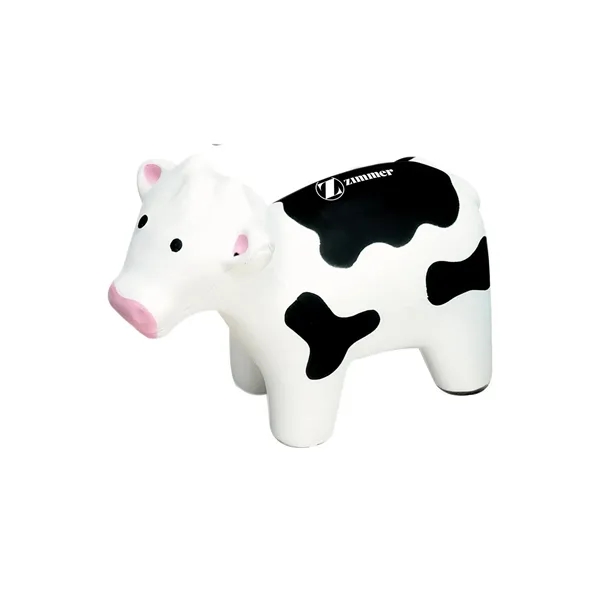 Cow shaped stress reliever made of polyurethane foam; customization included.... from ASI 34063 alphabroder