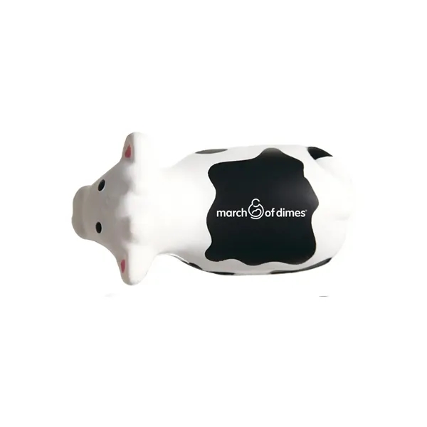 Cow shaped stress reliever made of polyurethane foam; customization included.... from ASI 34063 alphabroder