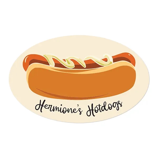 4" x 6" oval car magnet.... from ASI 98360 WOWLine / WOWLine®