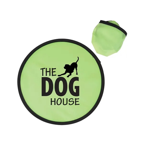 10" foldable flying saucer with matching colored case.... from ASI 34063 alphabroder