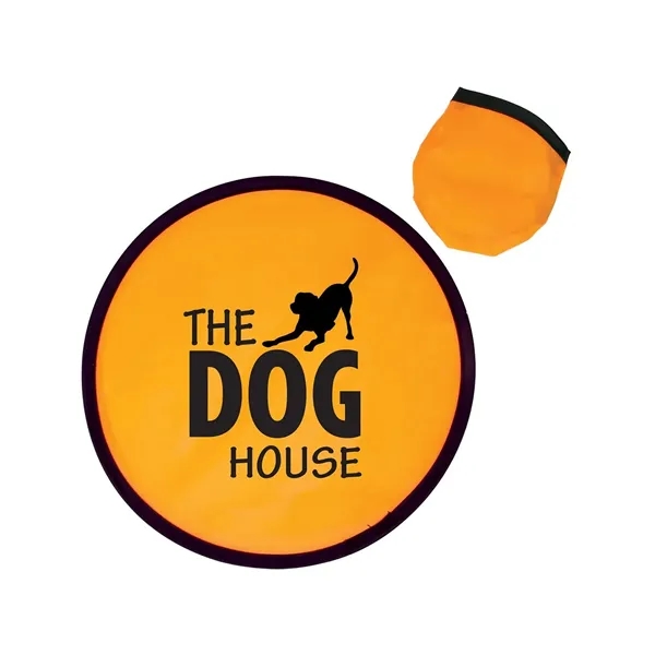 10" foldable flying saucer with matching colored case.... from ASI 34063 alphabroder