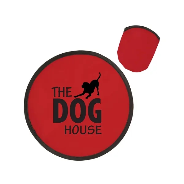 10" foldable flying saucer with matching colored case.... from ASI 34063 alphabroder