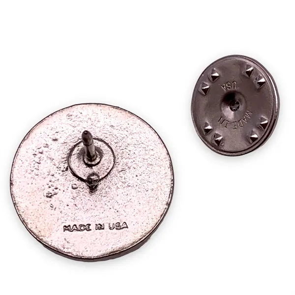 Peace symbol with the American flag showing through lapel pin. Blank.... from ASI 96235 Wehr Industries Inc