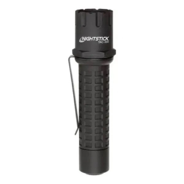Nightstick Tac 300b Tactical flashlight non rechargeable. 180 Lumens. 3 hours... from ASI 41561 Brand Box USA, LLC