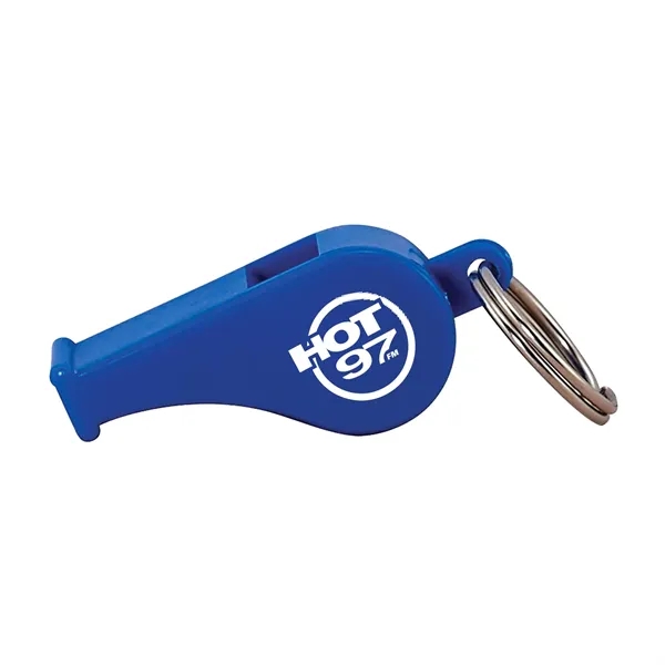 Plastic Whistle Keychain.... from ASI 52710 Lincoln Line