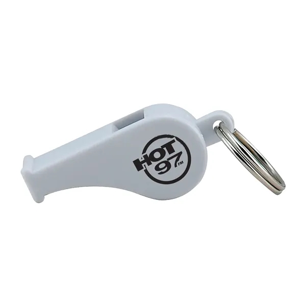 Plastic Whistle Keychain.... from ASI 52710 Lincoln Line