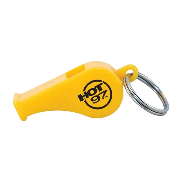 Plastic Whistle Keychain.... from ASI 52710 Lincoln Line