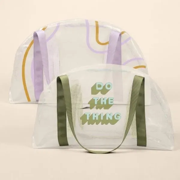 This sizeable rainbow-inspired tote is designed with plenty of space to... from ASI 74710 Numo
