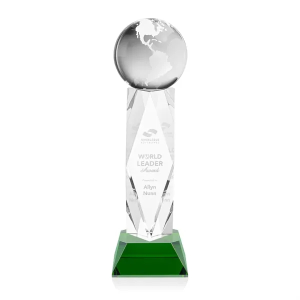 Globe Award on Toscana Base - Green... from ASI 84592 St Regis Group / St Regis
