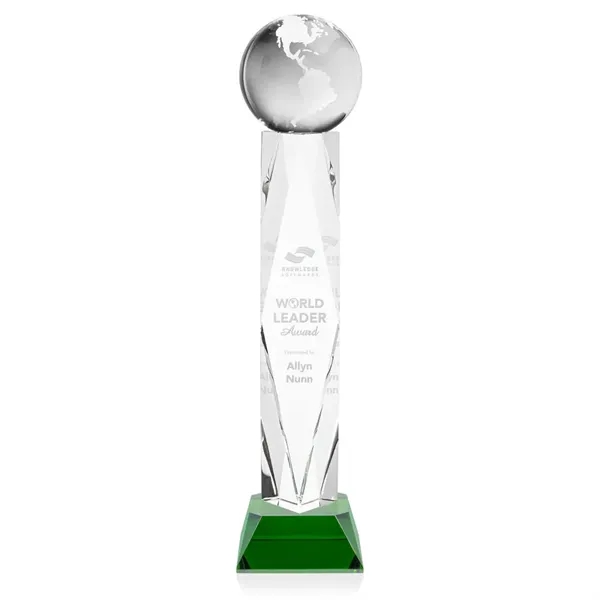 Globe Award on Toscana Base - Green... from ASI 84592 St Regis Group / St Regis