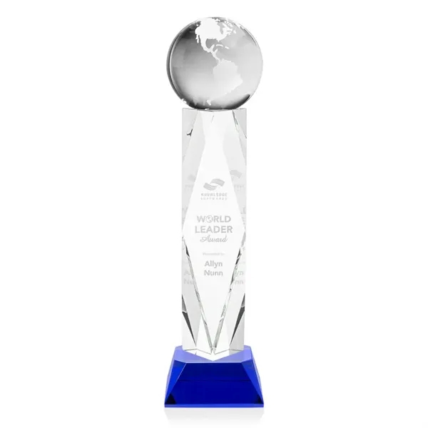 Globe Award on Toscana Base - Blue... from ASI 84592 St Regis Group / St Regis
