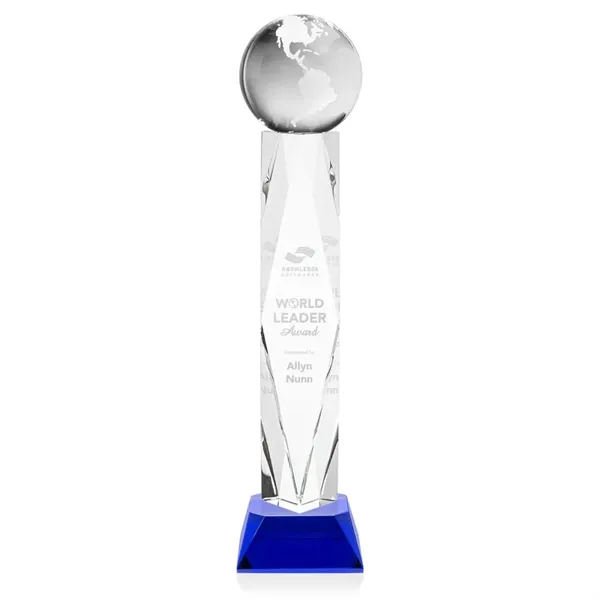 Globe Award on Toscana Base - Blue... from ASI 84592 St Regis Group / St Regis