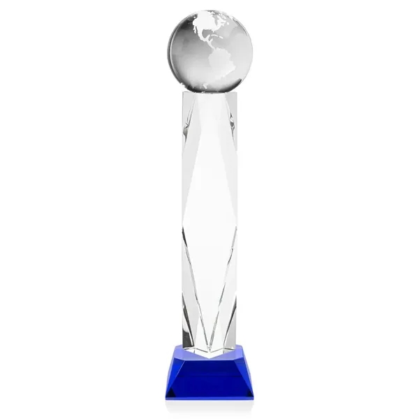 Globe Award on Toscana Base - Blue... from ASI 84592 St Regis Group / St Regis