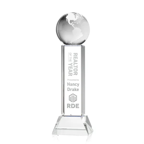 Globe Award on Stowe Base - Clear... from ASI 84592 St Regis Group / St Regis