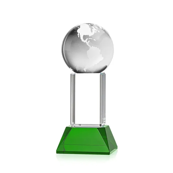 Globe Award on Stowe Base - Green... from ASI 84592 St Regis Group / St Regis