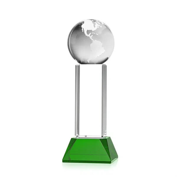 Globe Award on Stowe Base - Green... from ASI 84592 St Regis Group / St Regis