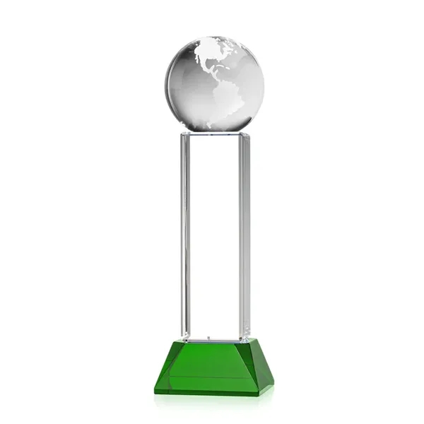 Globe Award on Stowe Base - Green... from ASI 84592 St Regis Group / St Regis