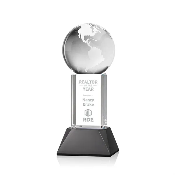 Globe Award on Stowe Base - Black... from ASI 84592 St Regis Group / St Regis