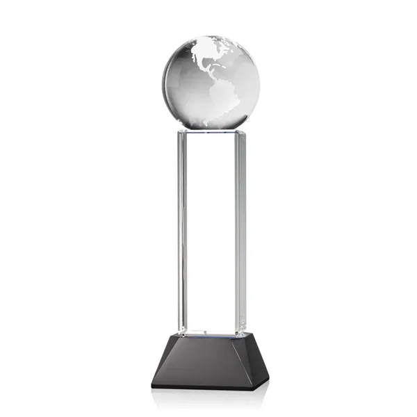 Globe Award on Stowe Base - Black... from ASI 84592 St Regis Group / St Regis