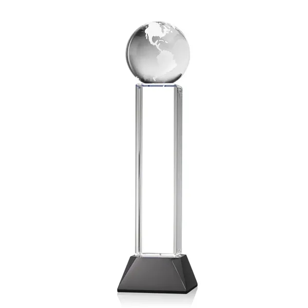 Globe Award on Stowe Base - Black... from ASI 84592 St Regis Group / St Regis