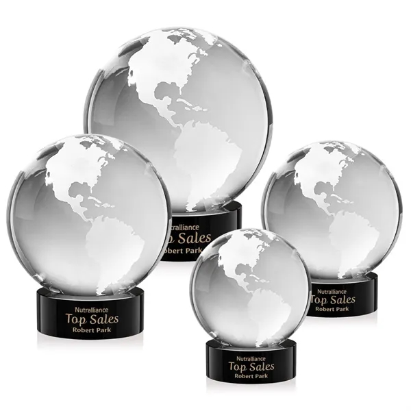 Globe Award on Stanrich Base - Black... from ASI 84592 St Regis Group / St Regis