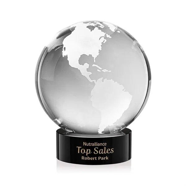Globe Award on Stanrich Base - Black... from ASI 84592 St Regis Group / St Regis